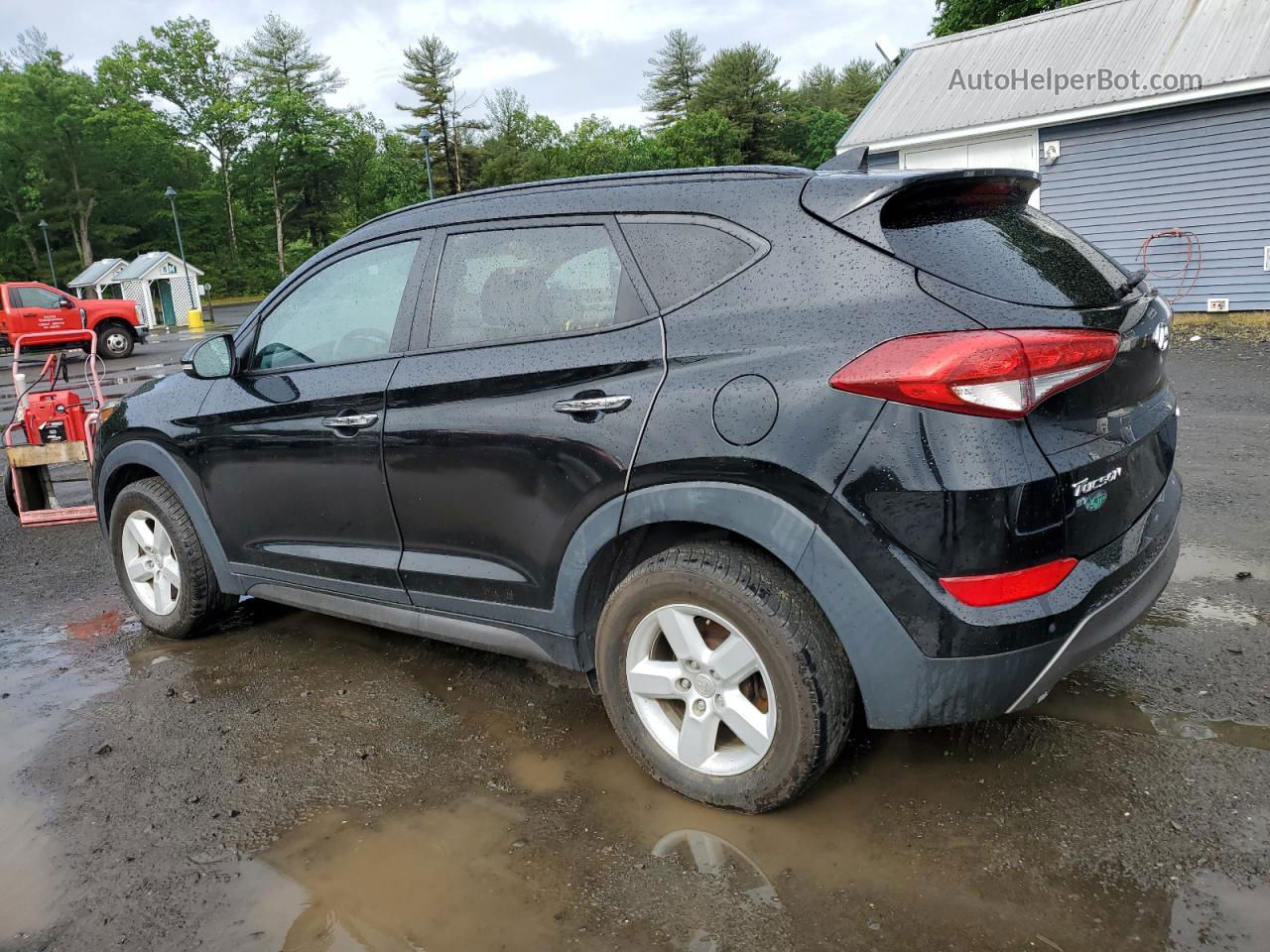 2016 Hyundai Tucson Limited Black vin: KM8J3CA26GU182220