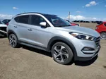 2017 Hyundai Tucson Limited Silver vin: KM8J3CA26HU269245