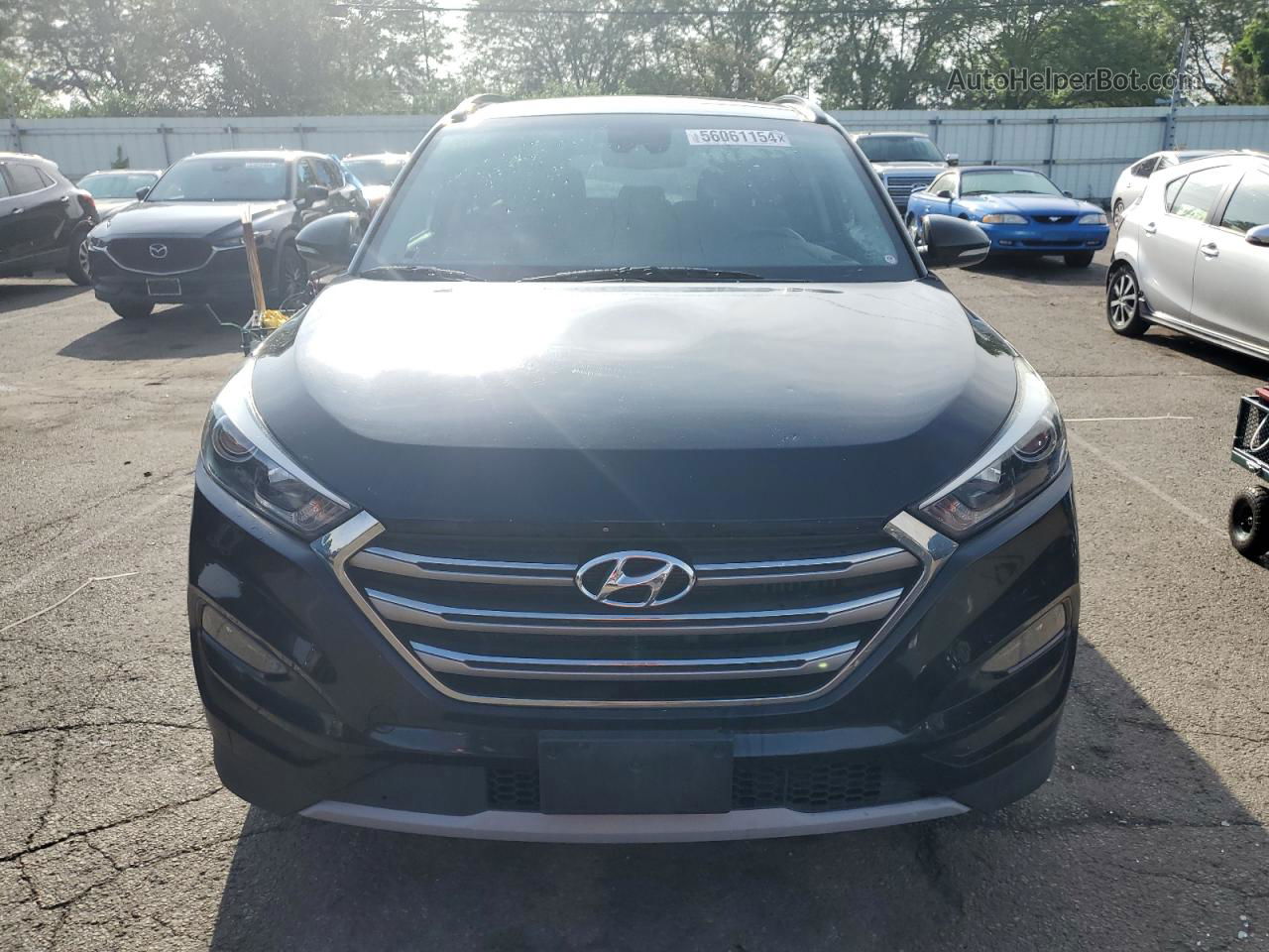 2017 Hyundai Tucson Limited Black vin: KM8J3CA26HU277975