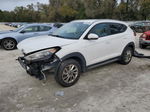 2017 Hyundai Tucson Limited White vin: KM8J3CA26HU285087