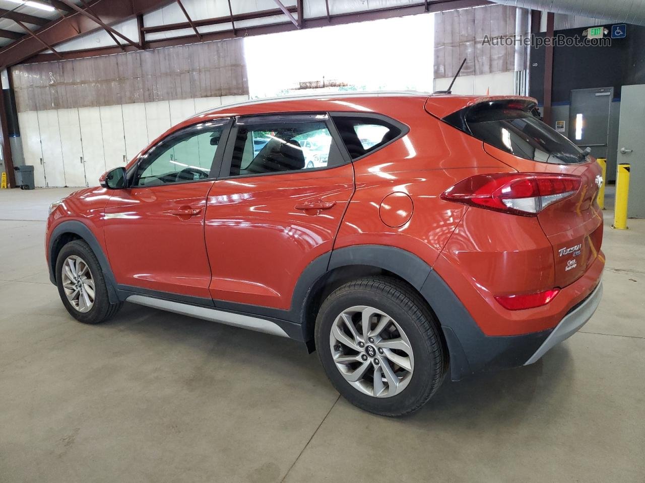 2017 Hyundai Tucson Limited Orange vin: KM8J3CA26HU310537