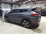 2017 Hyundai Tucson Limited Серый vin: KM8J3CA26HU341688