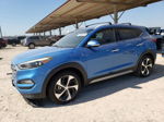 2017 Hyundai Tucson Limited Blue vin: KM8J3CA26HU355459