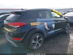 2017 Hyundai Tucson Limited Синий vin: KM8J3CA26HU375422