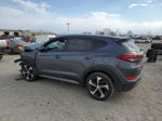 2017 Hyundai Tucson Limited Gray vin: KM8J3CA26HU383116