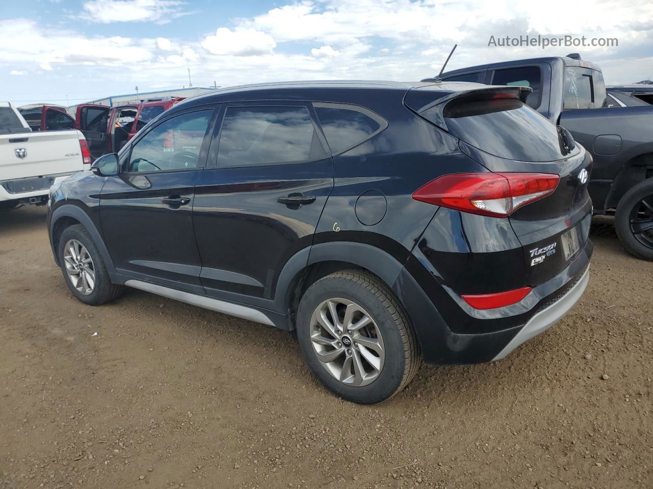 2017 Hyundai Tucson Limited Black vin: KM8J3CA26HU383701