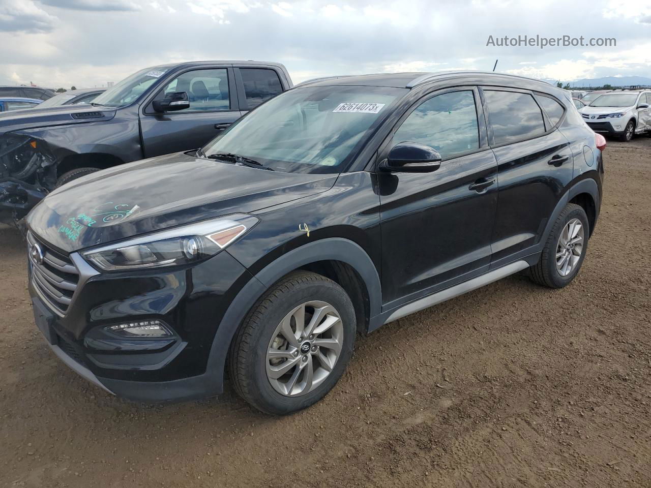 2017 Hyundai Tucson Limited Black vin: KM8J3CA26HU383701