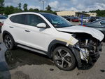 2017 Hyundai Tucson Limited White vin: KM8J3CA26HU386470