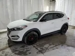 2017 Hyundai Tucson Limited White vin: KM8J3CA26HU550333