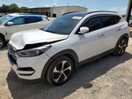 2016 Hyundai Tucson Limited White vin: KM8J3CA27GU031130