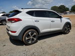 2016 Hyundai Tucson Limited White vin: KM8J3CA27GU031130