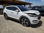 2016 Hyundai Tucson Limited White vin: KM8J3CA27GU031130