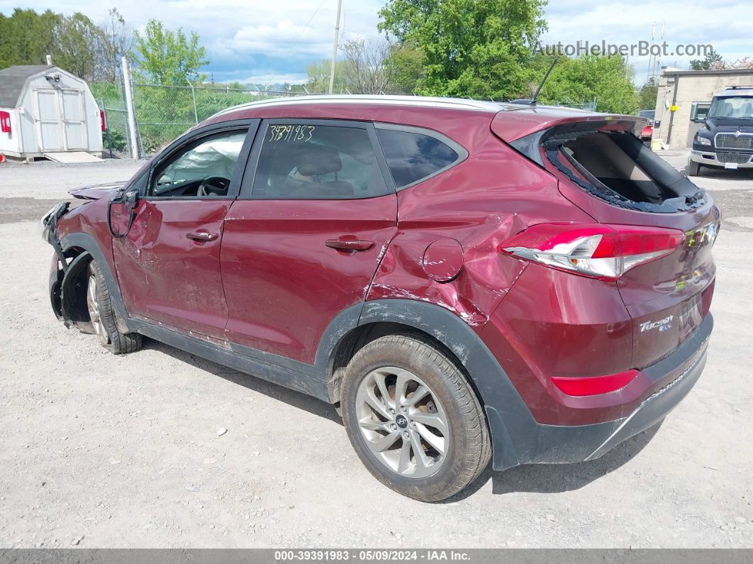 2016 Hyundai Tucson Eco Бордовый vin: KM8J3CA27GU060837