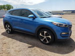 2016 Hyundai Tucson Limited Синий vin: KM8J3CA27GU247284