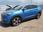 2016 Hyundai Tucson Limited Blue vin: KM8J3CA27GU247284