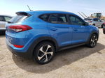 2016 Hyundai Tucson Limited Синий vin: KM8J3CA27GU247284