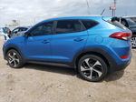 2016 Hyundai Tucson Limited Blue vin: KM8J3CA27GU247284