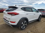 2017 Hyundai Tucson Limited White vin: KM8J3CA27HU274843