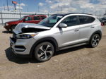 2017 Hyundai Tucson Limited Silver vin: KM8J3CA27HU339030