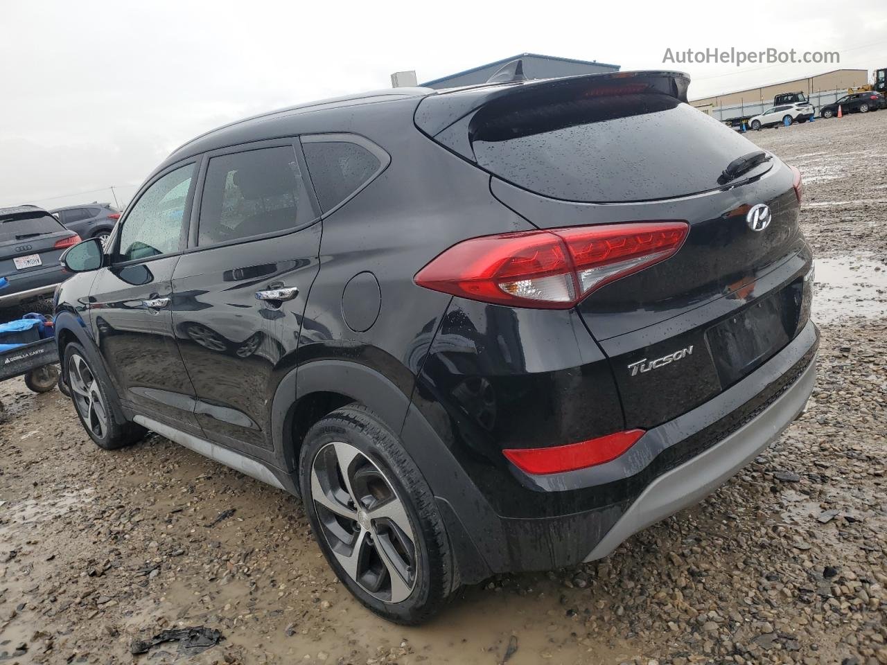 2017 Hyundai Tucson Limited Black vin: KM8J3CA27HU388518