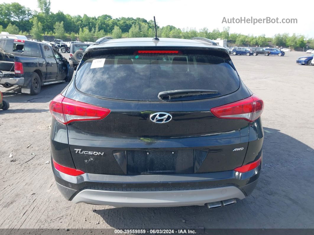 2017 Hyundai Tucson Value Black vin: KM8J3CA27HU567206