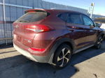 2017 Hyundai Tucson Limited Red vin: KM8J3CA27HU593644