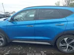 2018 Hyundai Tucson Limited Blue vin: KM8J3CA27JU610870