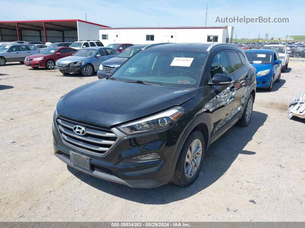 2016 Hyundai Tucson Eco Черный vin: KM8J3CA28GU129373