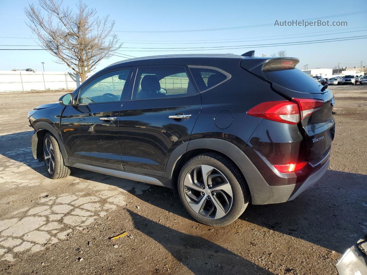 2017 Hyundai Tucson Limited Black vin: KM8J3CA28HU271241