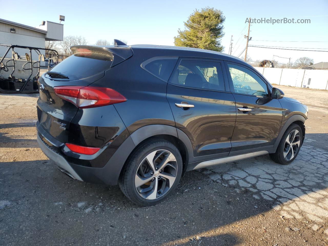 2017 Hyundai Tucson Limited Black vin: KM8J3CA28HU271241