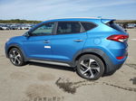 2017 Hyundai Tucson Limited Blue vin: KM8J3CA28HU305291