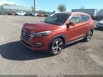 2017 Hyundai Tucson Limited Оранжевый vin: KM8J3CA28HU308899