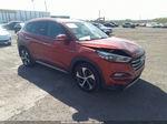 2017 Hyundai Tucson Limited Orange vin: KM8J3CA28HU308899