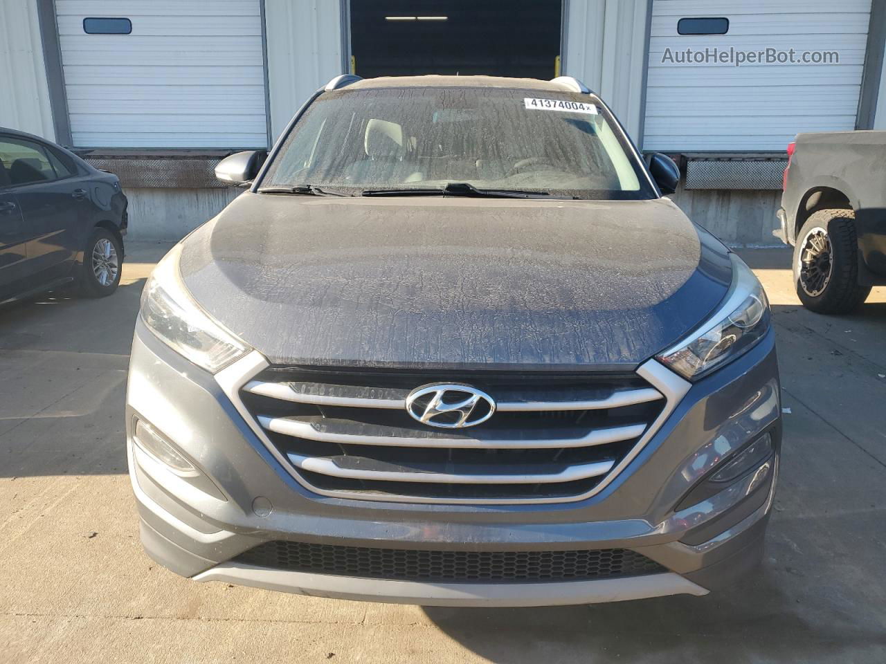 2017 Hyundai Tucson Limited Gray vin: KM8J3CA28HU398216