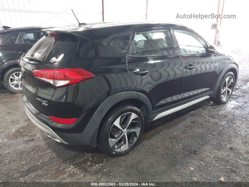 2017 Hyundai Tucson Sport Black vin: KM8J3CA28HU407836