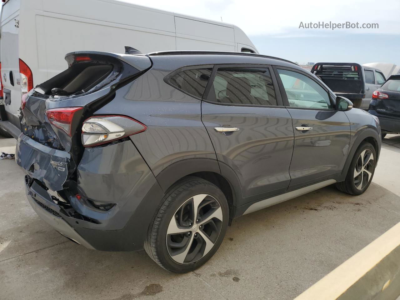 2018 Hyundai Tucson Value Charcoal vin: KM8J3CA28JU753858