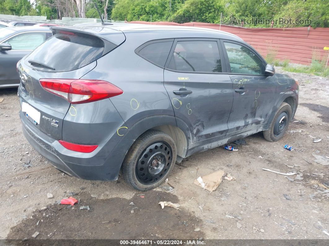 2016 Hyundai Tucson Sport Серый vin: KM8J3CA29GU030481