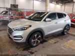 2016 Hyundai Tucson Limited Silver vin: KM8J3CA29GU032411