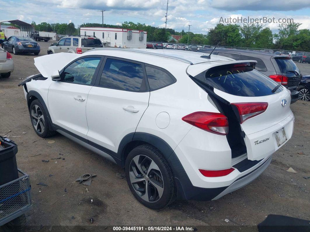 2017 Hyundai Tucson Sport White vin: KM8J3CA29HU295077