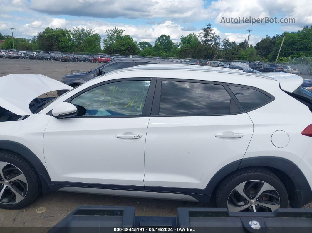 2017 Hyundai Tucson Sport White vin: KM8J3CA29HU295077