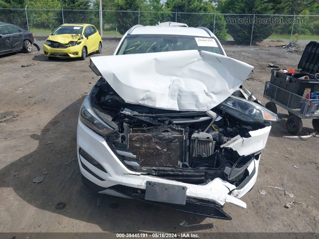 2017 Hyundai Tucson Sport White vin: KM8J3CA29HU295077