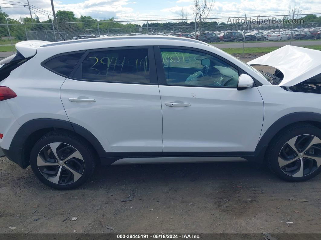 2017 Hyundai Tucson Sport White vin: KM8J3CA29HU295077