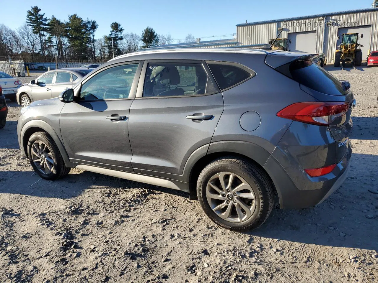 2017 Hyundai Tucson Limited Gray vin: KM8J3CA29HU497546