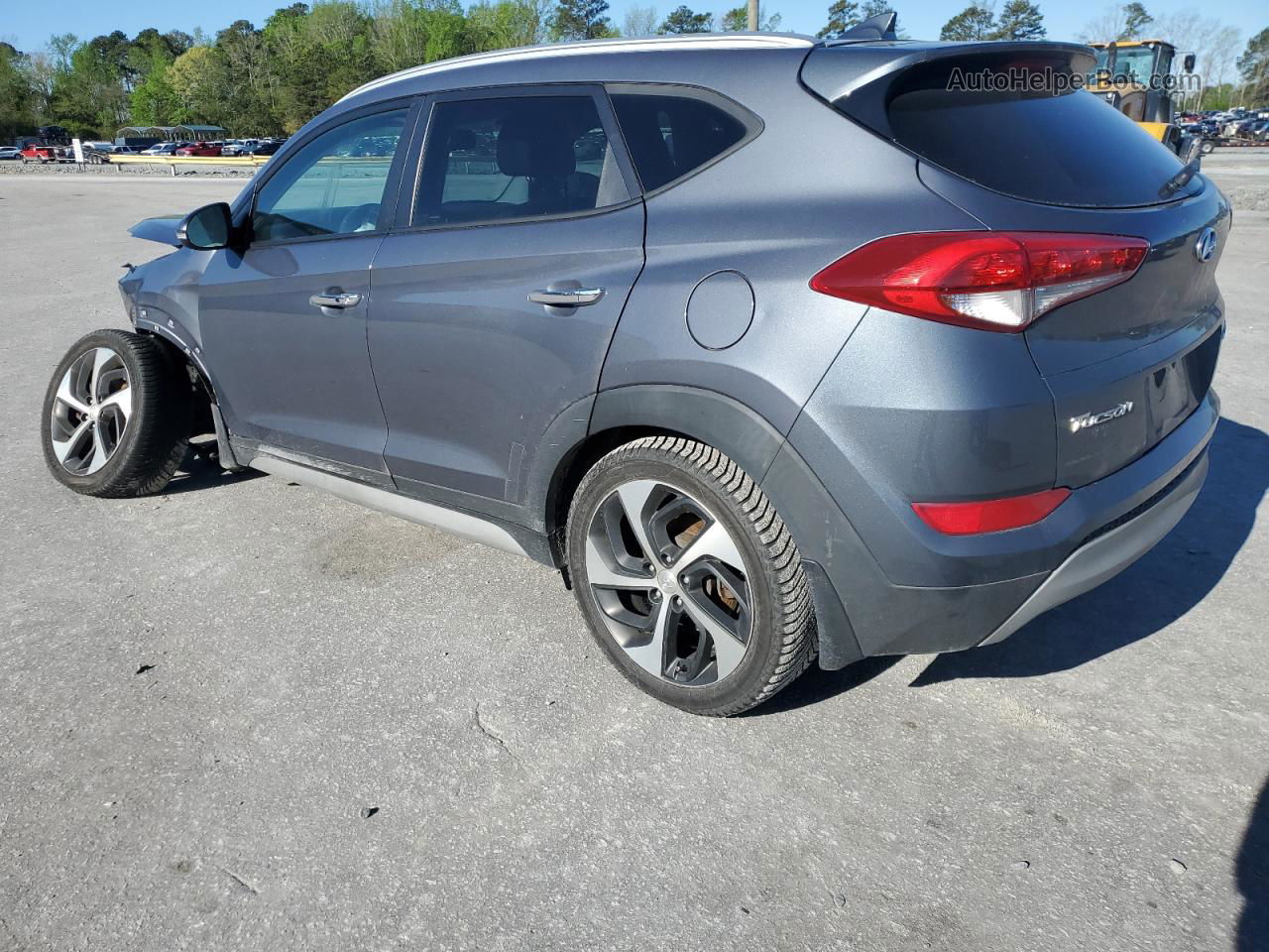 2018 Hyundai Tucson Value Gray vin: KM8J3CA29JU647094