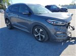 2018 Hyundai Tucson Value Gray vin: KM8J3CA29JU647094