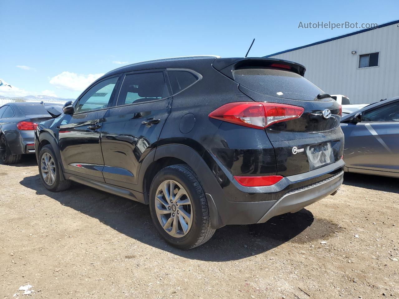 2016 Hyundai Tucson Limited Черный vin: KM8J3CA2XGU180230