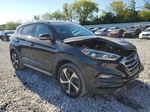 2017 Hyundai Tucson Limited Черный vin: KM8J3CA2XHU274299