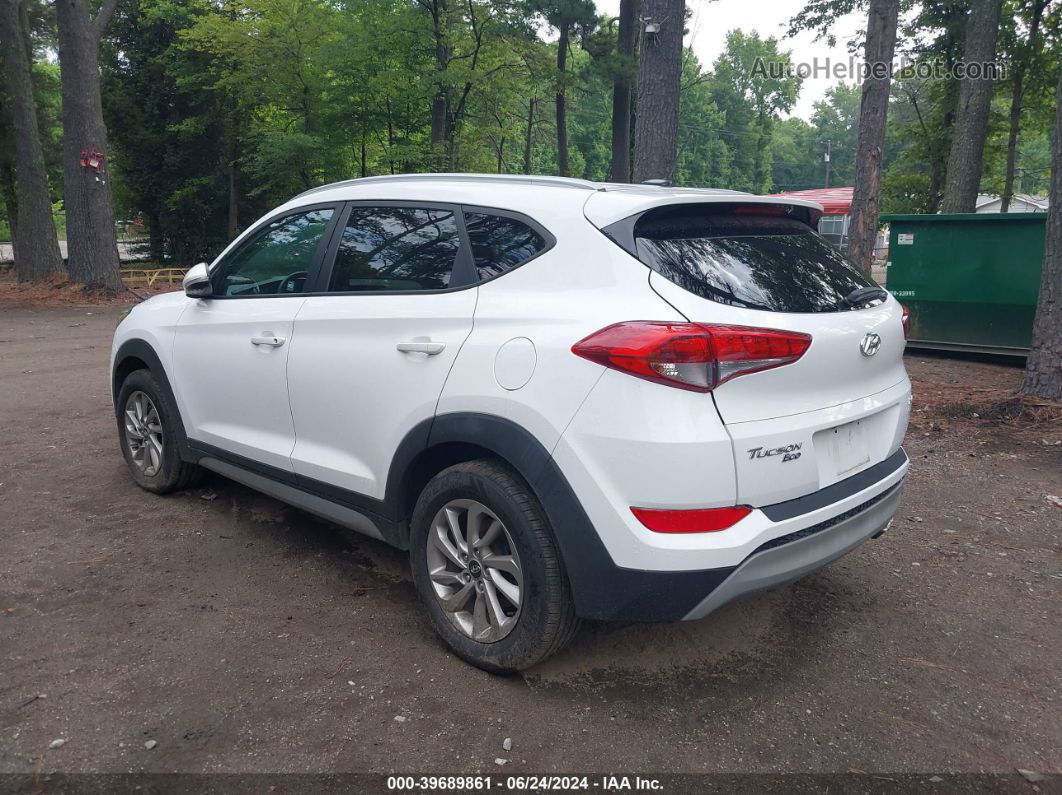 2017 Hyundai Tucson Eco White vin: KM8J3CA2XHU348031