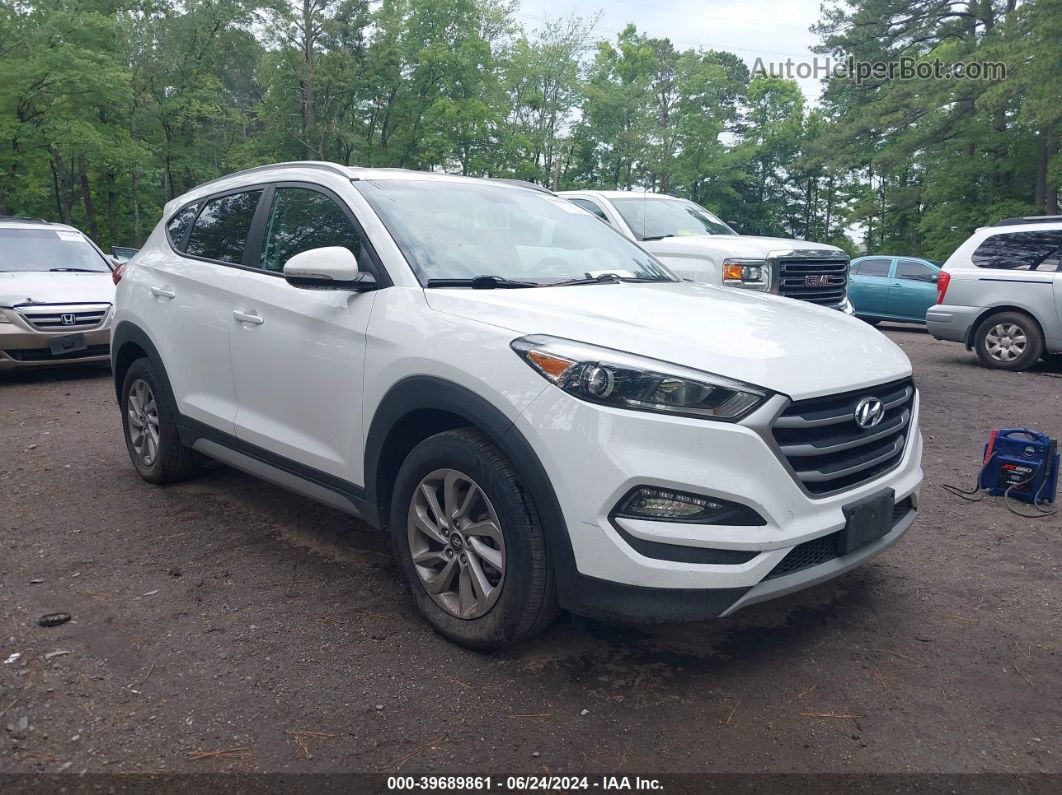 2017 Hyundai Tucson Eco White vin: KM8J3CA2XHU348031