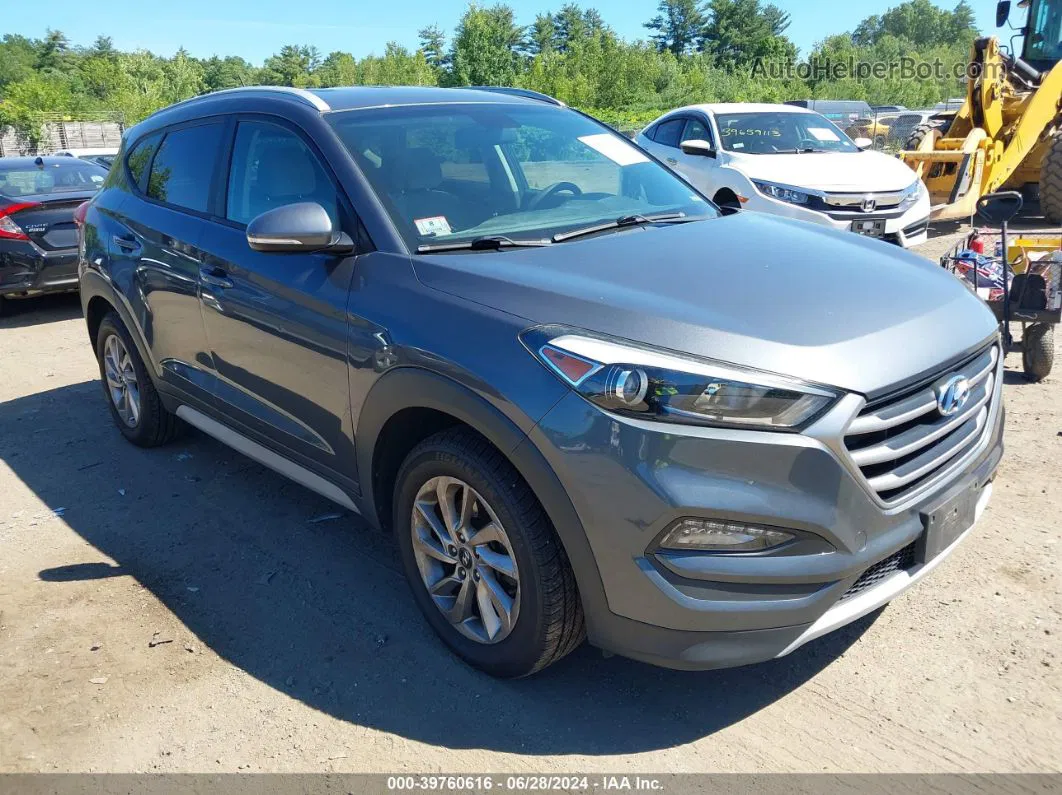 2017 Hyundai Tucson Eco Серый vin: KM8J3CA2XHU386231